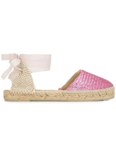 Shop Manebi Espadrille Sandals - Pink