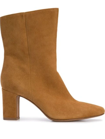Shop Tabitha Simmons Lela Ankle Boots In Yellow