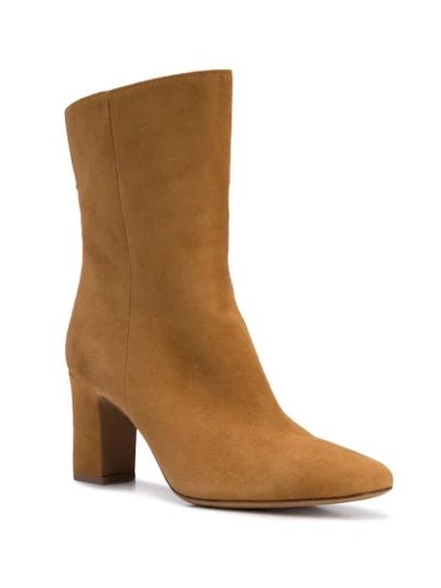 Shop Tabitha Simmons Lela Ankle Boots In Yellow