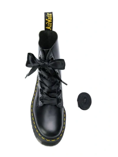 Shop Dr. Martens' Molly Buttero Boots In Black