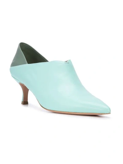 Shop Golden Goose Simone Pumps In Blue