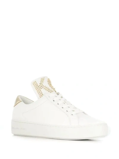 Shop Michael Michael Kors Classic Sneakers In White