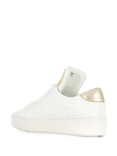 Shop Michael Michael Kors Classic Sneakers In White