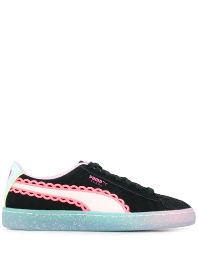 Shop Puma X Sophia Webster Colour Block Sneakers In Black