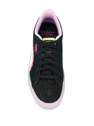 Shop Puma X Sophia Webster Colour Block Sneakers In Black