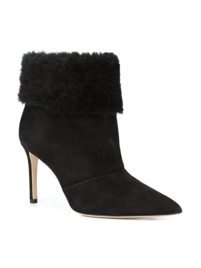 Shop Paul Andrew Pointed Toe Ankle Boots In Black