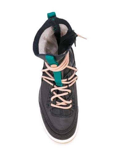 Shop Nike Air Jordan 3 Rtr Explorer Lite Sneakers In Anthracite/mystic Green