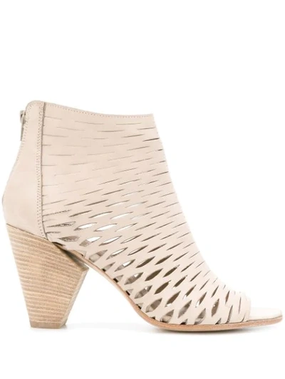 Shop Strategia Ankle Boots In Neutrals