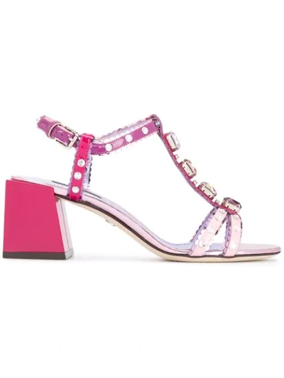 Shop Dolce & Gabbana Keira Block In Pink