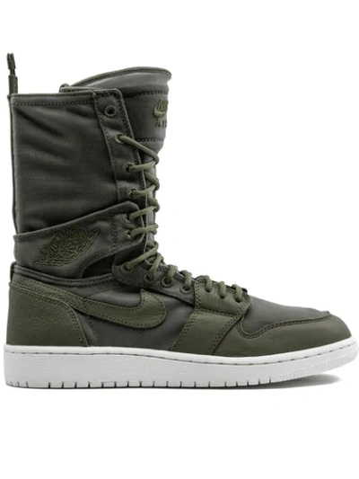 Shop Jordan Air  1 Explorer Xx Sneakers In Green