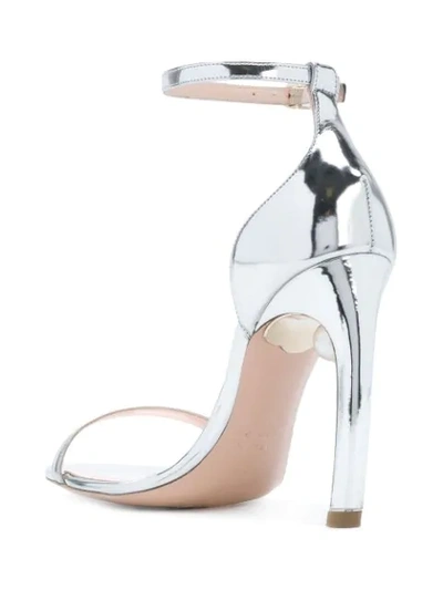 Shop Nicholas Kirkwood Mira Pearl Sandals In Metallic