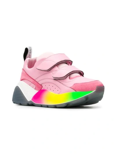 Shop Stella Mccartney Eclypse Platform Sneakers In Pink