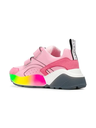 Shop Stella Mccartney Eclypse Platform Sneakers In Pink