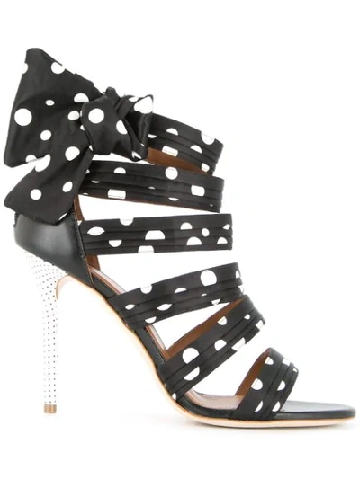 Shop Malone Souliers Joan Sandals In Black