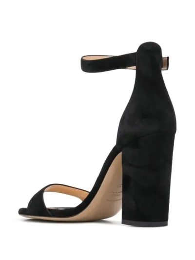 Shop Fabio Rusconi Ankle Strap Sandals In Black