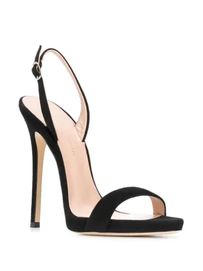 Shop Giuseppe Zanotti Stiletto Sandals In Black