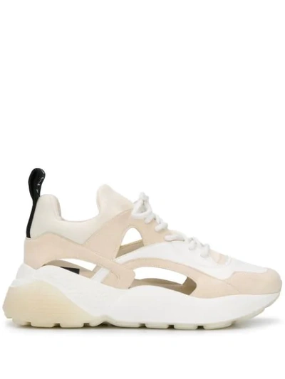 Shop Stella Mccartney Eclypse Sneakers In White