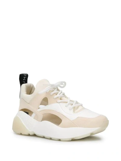 Shop Stella Mccartney Eclypse Sneakers In White