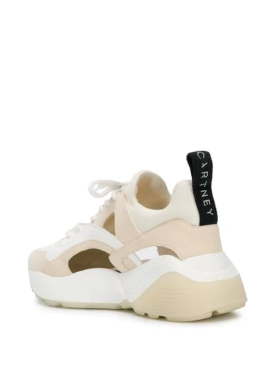 Shop Stella Mccartney Eclypse Sneakers In White