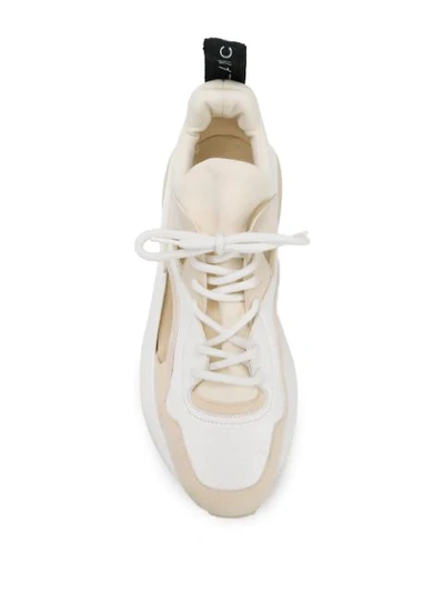 Shop Stella Mccartney Eclypse Sneakers In White