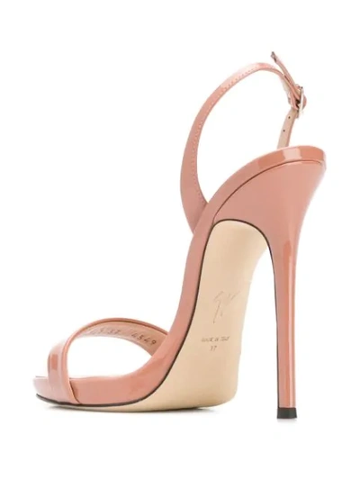 Shop Giuseppe Zanotti Tacco 120 Sandals In Pink