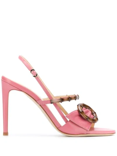 Shop Chloe Gosselin Celeste Sandals In Pink