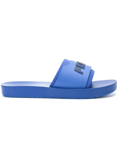 Shop Fenty X Puma X Fenty By Rihanna Surf Slide In Blue