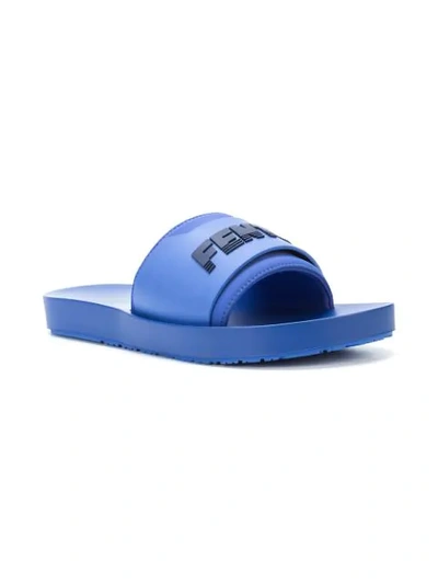 Fenty X Puma Surf Slides In Blue