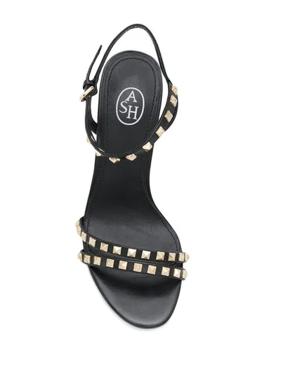 Shop Ash Studded Sandals - Black