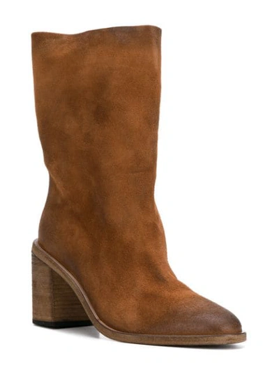 Shop Marsèll Mid-calf Boots In Brown