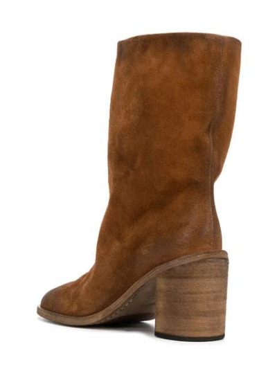 Shop Marsèll Mid-calf Boots In Brown