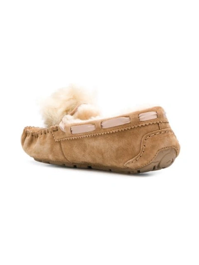 Shop Ugg Moccasin Slippers In Brown