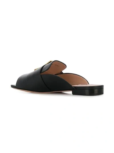 Shop Bally Janaya Buckle Sandals In Black