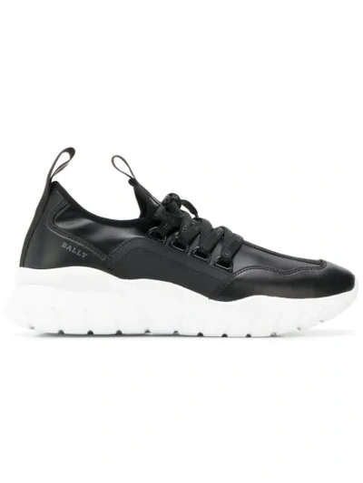 Shop Bally Bise Sneakers In Black