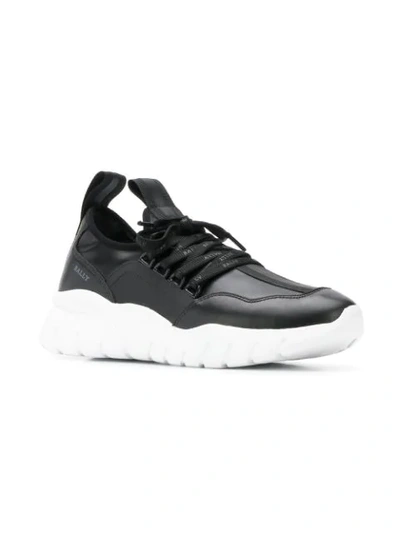 Shop Bally Bise Sneakers In Black