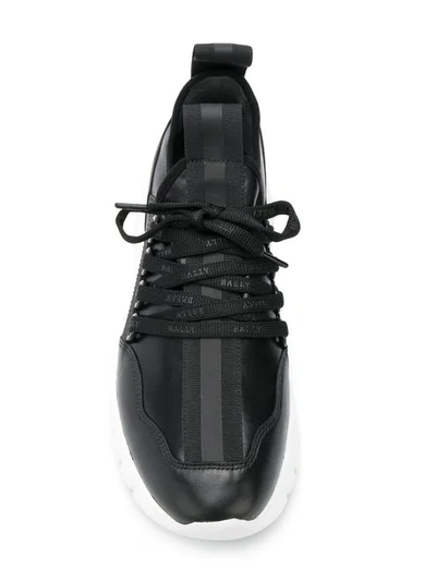 Shop Bally Bise Sneakers In Black