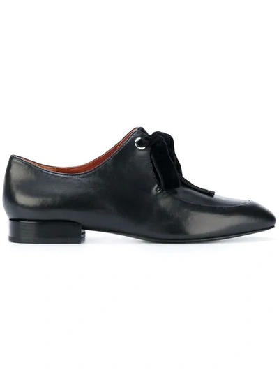 Shop 3.1 Phillip Lim / フィリップ リム Square Toe Lace Up Shoes In Black