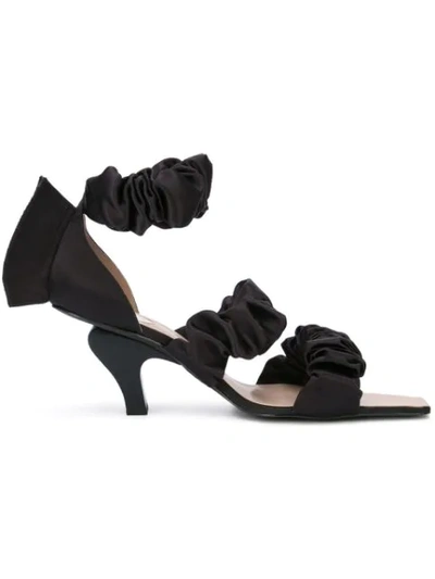 Shop Neith Nyer Chou Sandals In Black