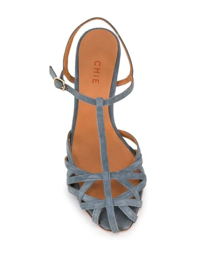 Shop Chie Mihara Keiko Sandals In Blue