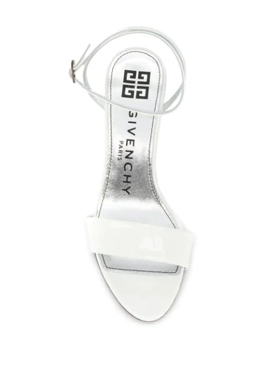 GIVENCHY G HEEL SANDALS - 白色