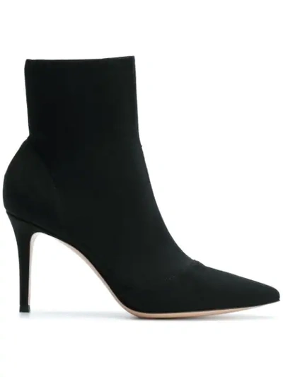 Shop Gianvito Rossi High Ankle Boots In Black