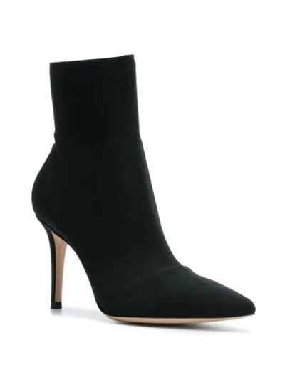 Shop Gianvito Rossi High Ankle Boots In Black