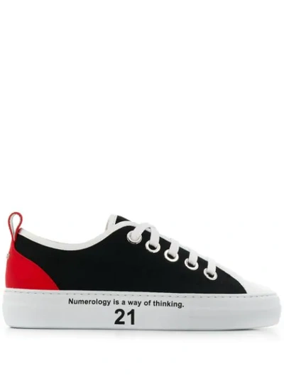 Shop N°21 Gymnic Sneakers In Black