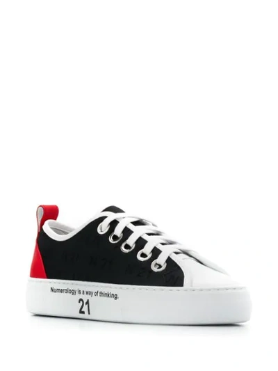 Shop N°21 Gymnic Sneakers In Black