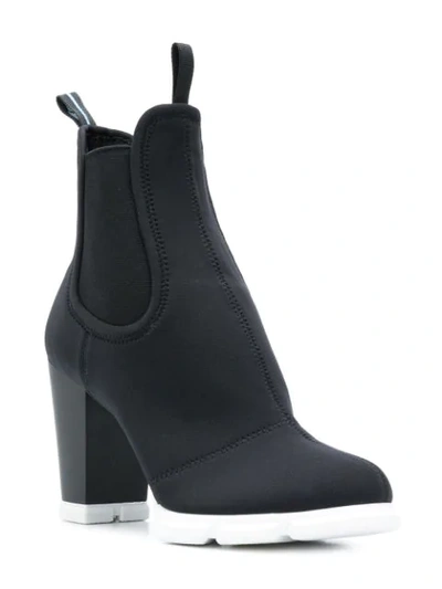 Prada scuba 2025 ankle boots