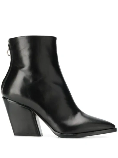 AEYDE HIGH-HEEL BOOTS - 黑色