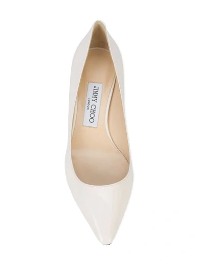 Shop Jimmy Choo Romy 40 Pumps In Neutrals