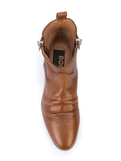 Shop Golden Goose Viand Boots In Brown