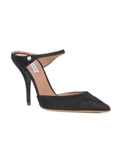 Shop Tabitha Simmons Pointed Toe Pumps In Black
