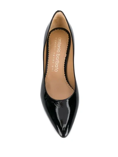 Shop Antonio Barbato Low-heel Pumps In Black